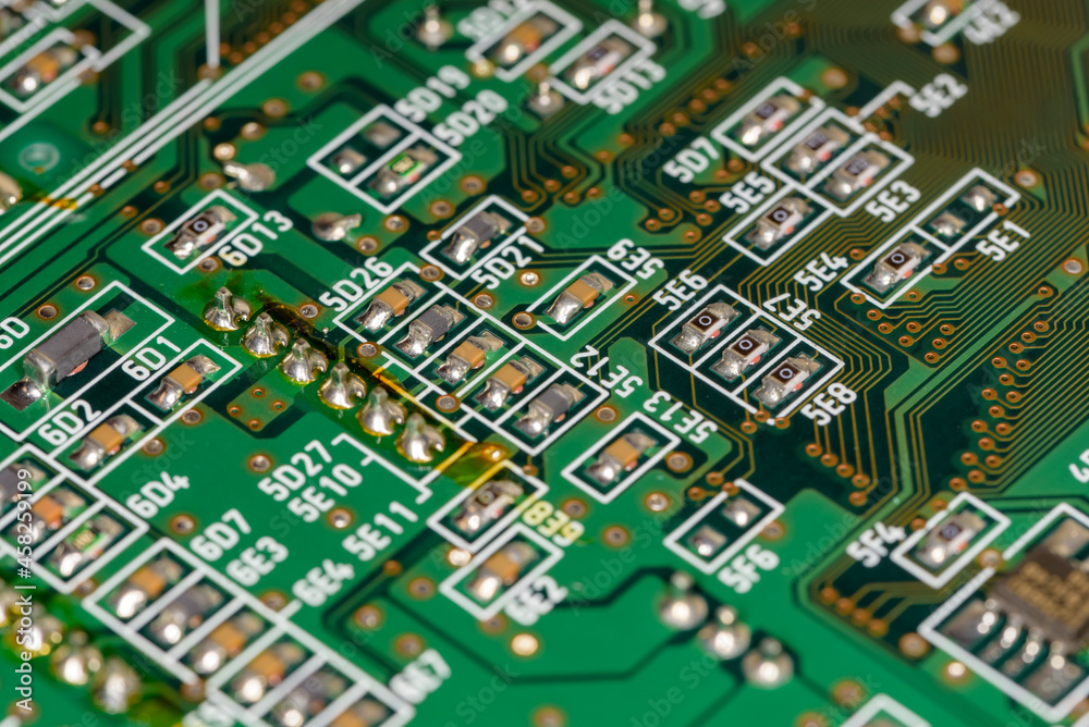 Electronic circuit board, Printed circuit board