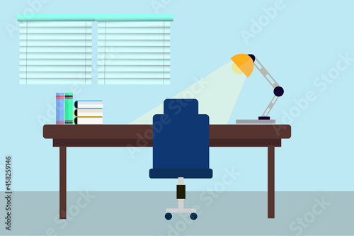 Working at home talk on video call with colleagues on online concept vector.