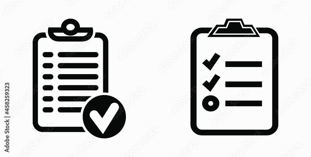 Icon list, roster, schedule, register, roll, catalog, scrol, bil, calendar, docket, nomenclature, beadroll, sked, catalogue. Vector icon.