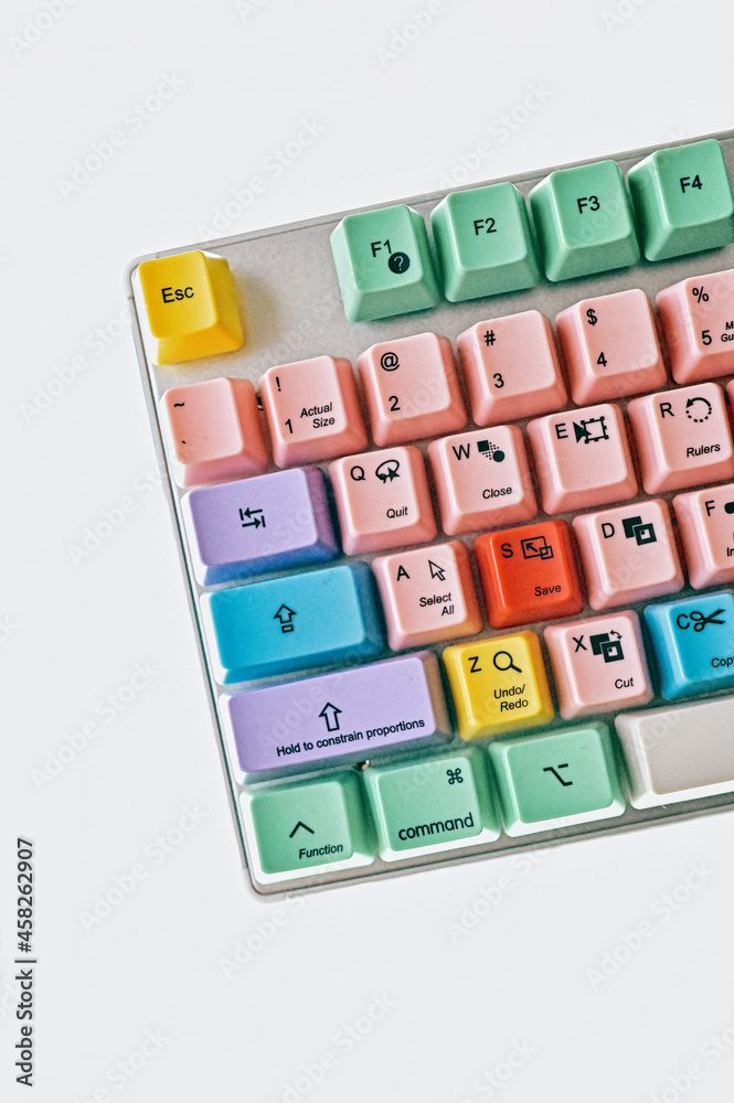 colour keyboard containing keywords colour keyboard containing keywords