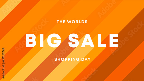 World Biggest Shopping Festival Big Sale 11-11 and 12-12 Abstract Modern Banner Design Vector Editable Template 