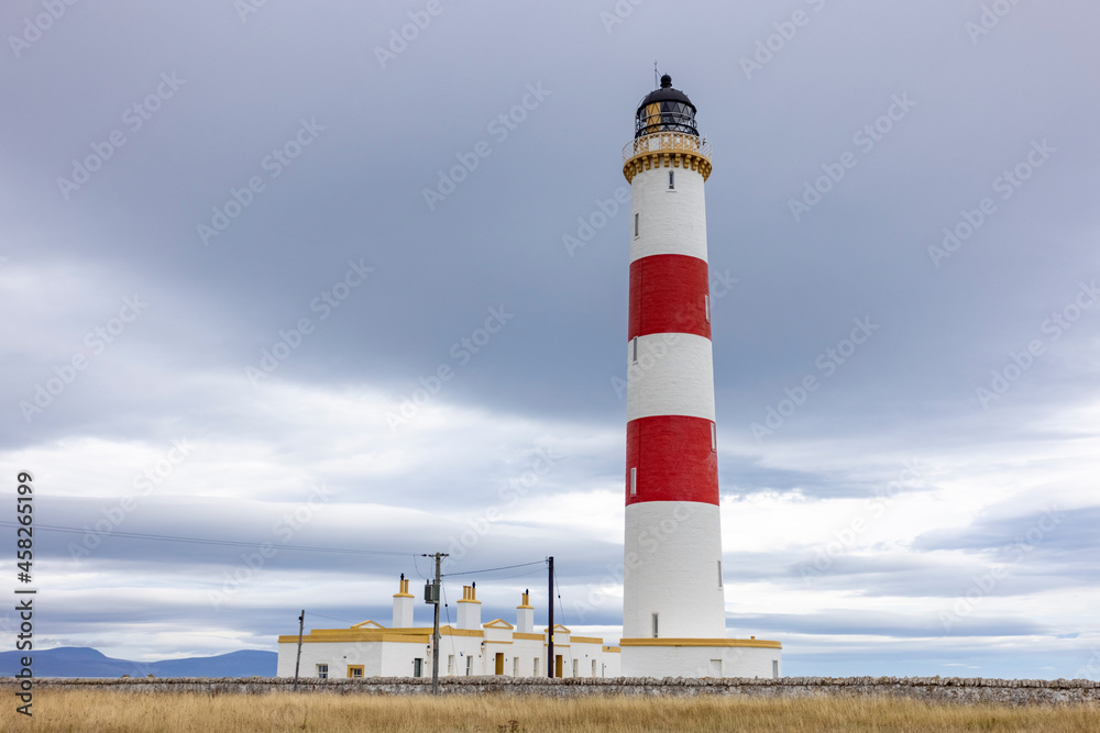 Tarbat Ness Lighthouse, in Scotland