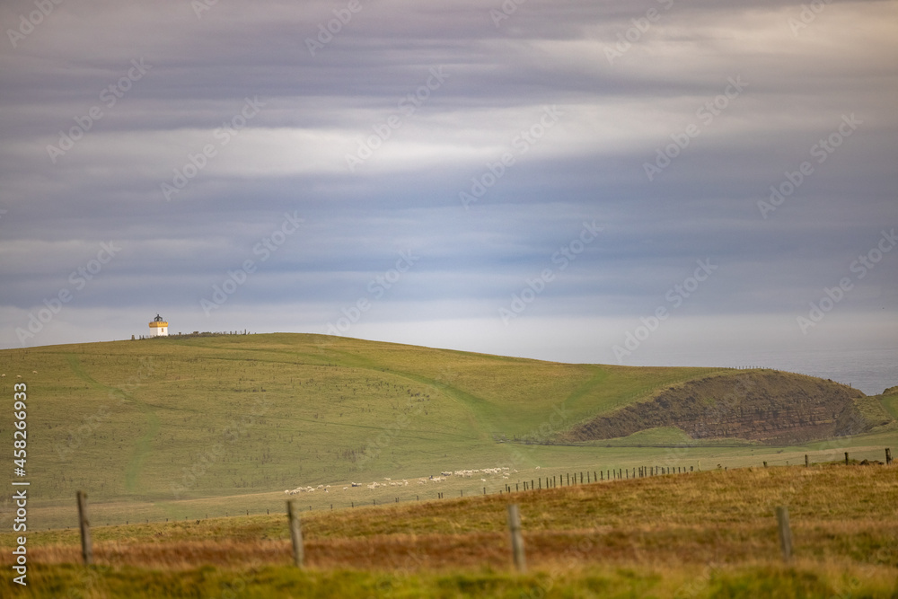 Duncansby Head Lighthouse in the background
