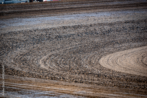 dirt track corner racing