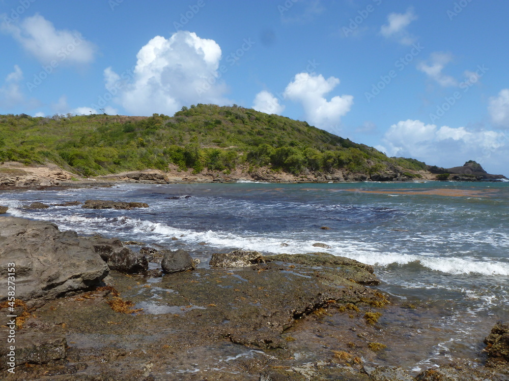 Caribbean coastal view, St. Lucia
