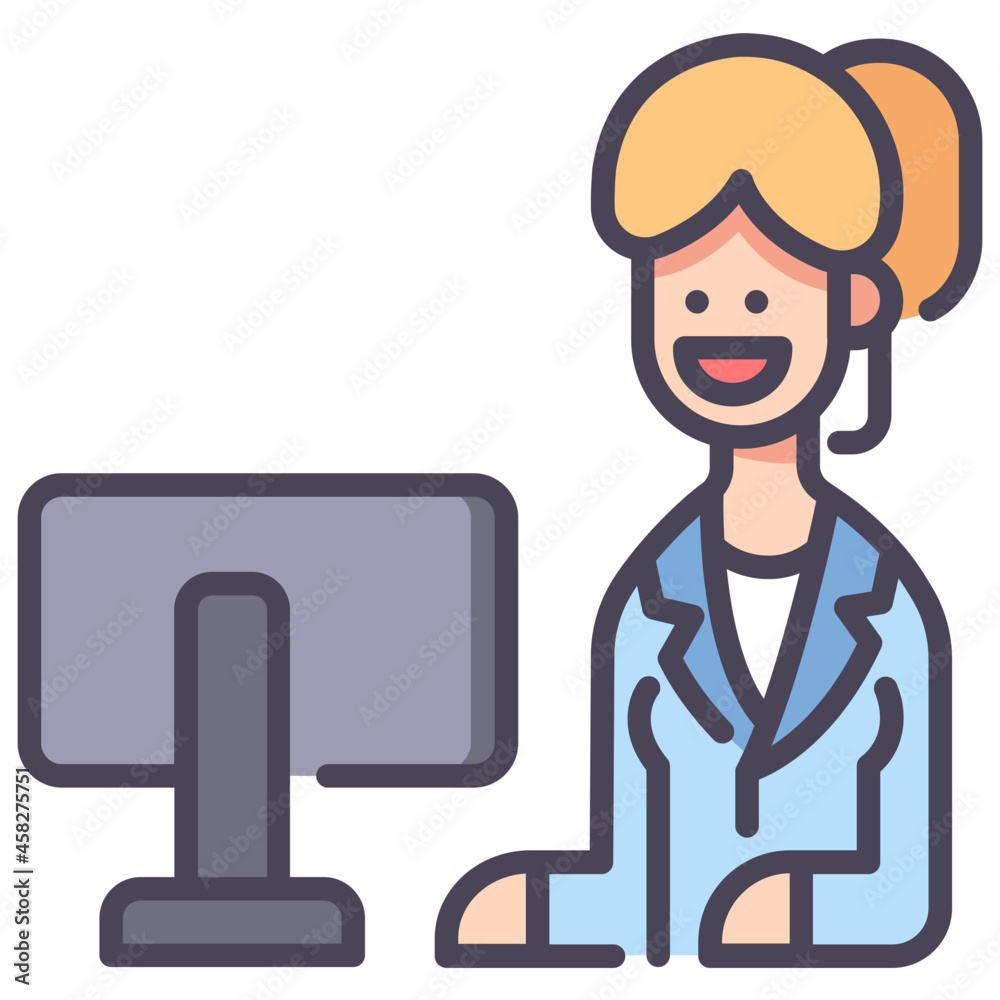 call center icon