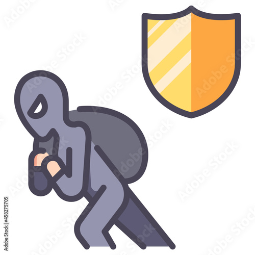 insurance stolen icon