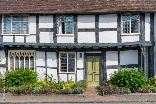 old house with windows