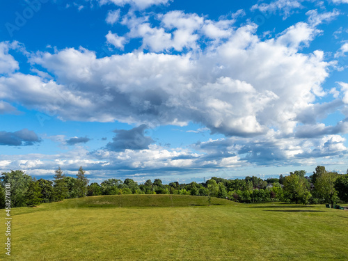 Cloudscape in Toronto public park in Canada © TOimages