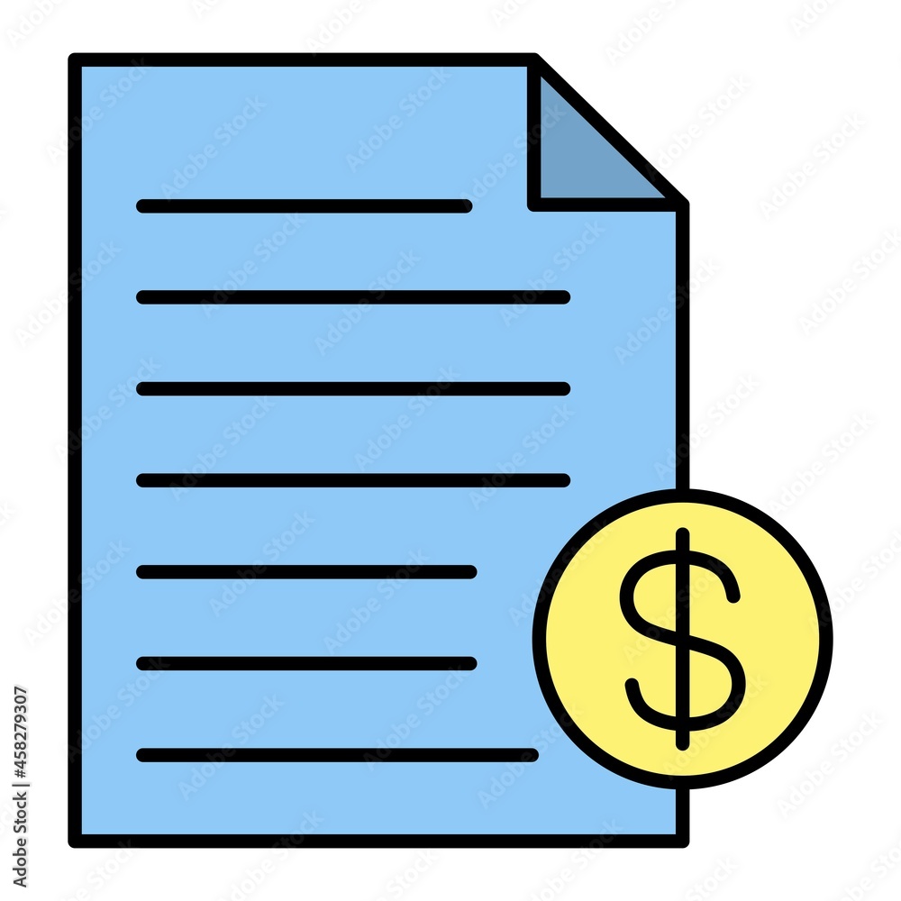 Vector Order Done Filled Outline Icon Design Vector Order Done Filled Outline Icon Design
