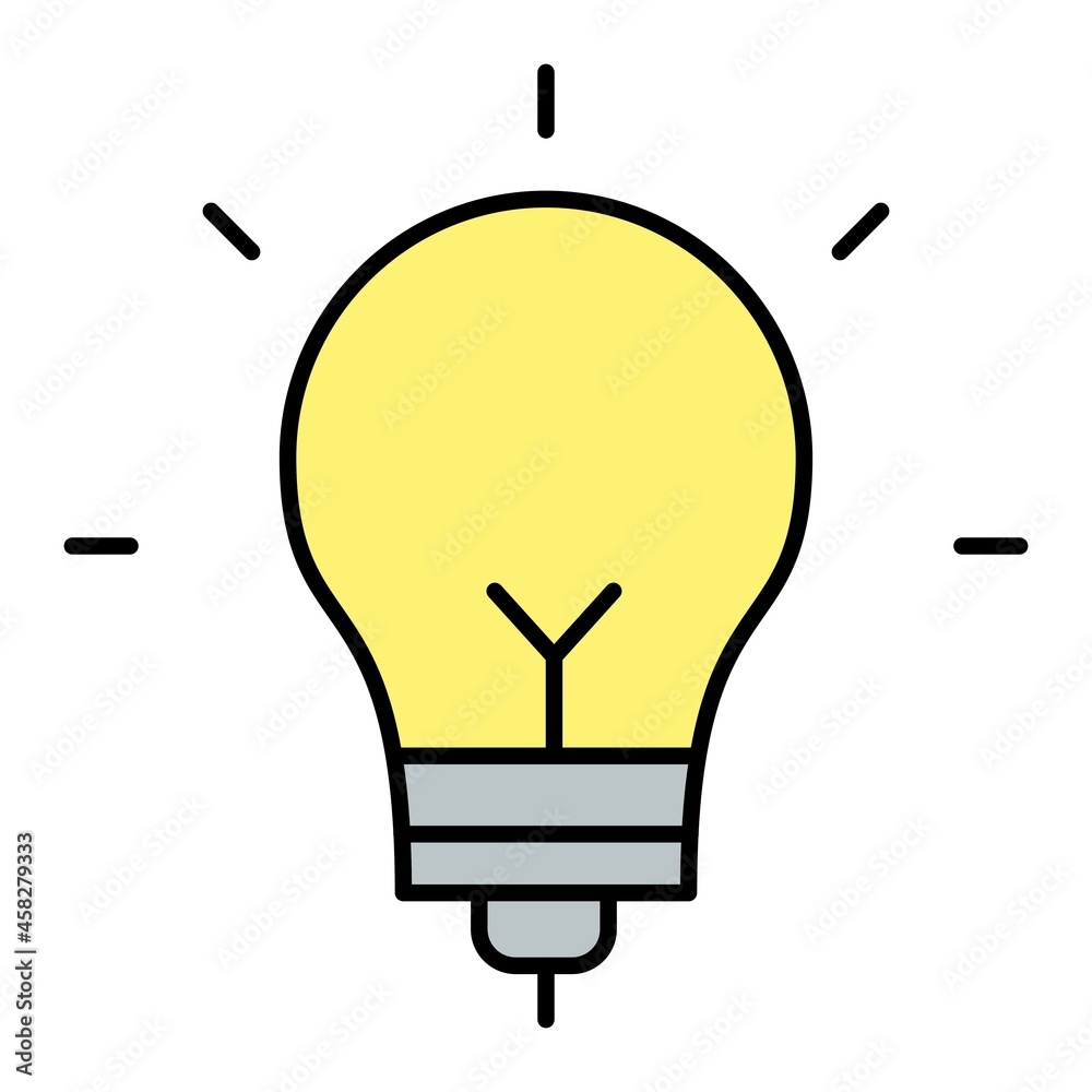 Vector Solution Filled Outline Icon Design Vector Solution Filled Outline Icon Design