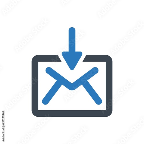 Letter receive icon