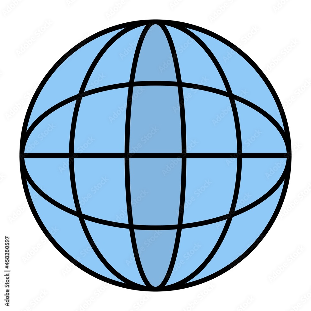 Vector Internet Filled Outline Icon Design Vector Internet Filled Outline Icon Design