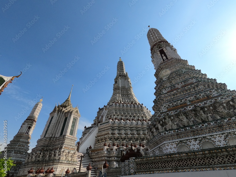 the temple in Bangkok Thailand