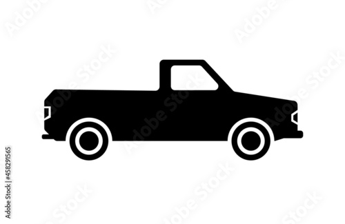 The usual icon of a two-seater pickup