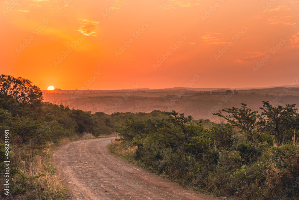 Beatiful Sunset and Landscape in South Africa Beatiful Sunset and Landscape in South Africa
