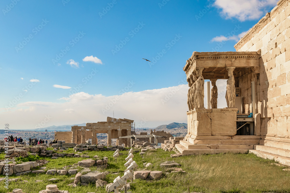 Acropolis Site Landscape, Athens, Greece