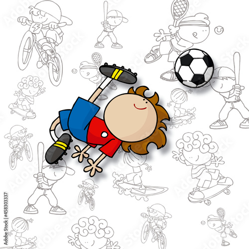 Plakat soccer