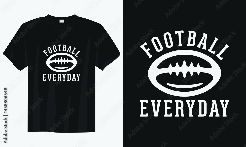 American football t shirt design, Vintage American football t shirt design, Typography American football quote t shirt design, Retro football t shirt design