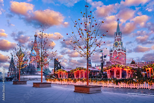 Canvas Print Moscow Kremlin