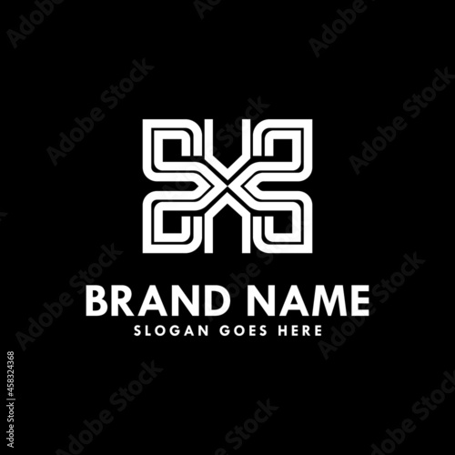 Abstract logo concept design vector