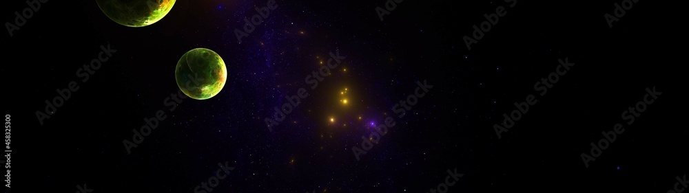 Fototapeta premium space background