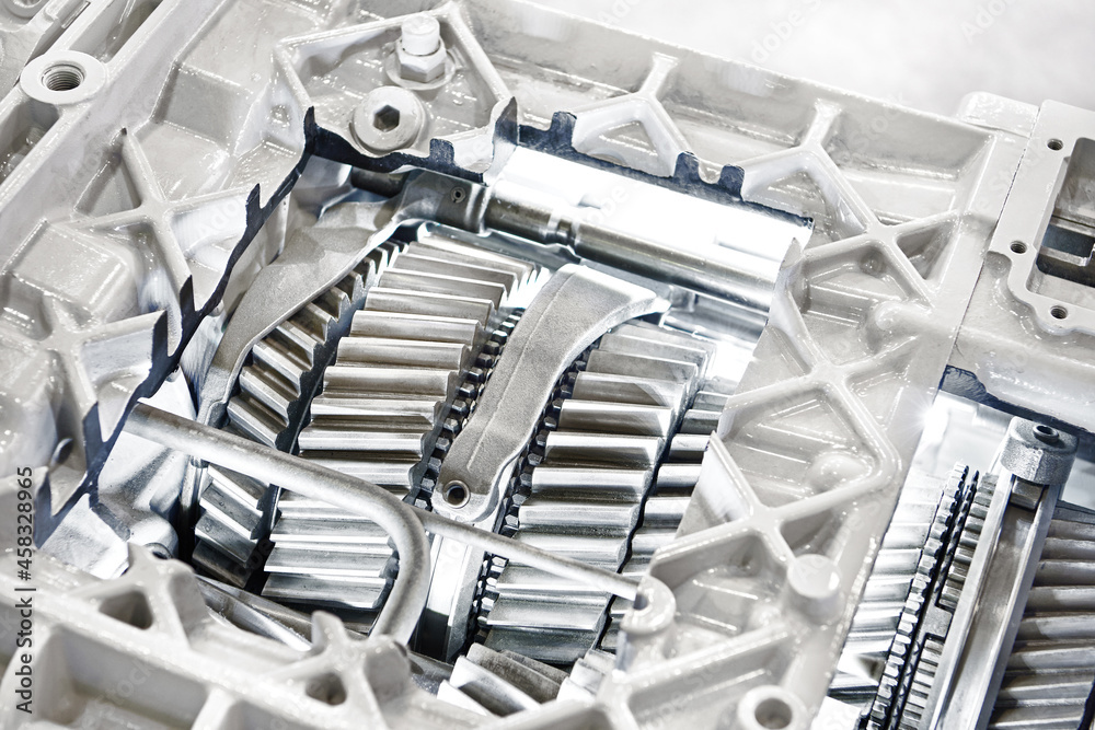 Automatic transmission sectional view Automatic transmission sectional view