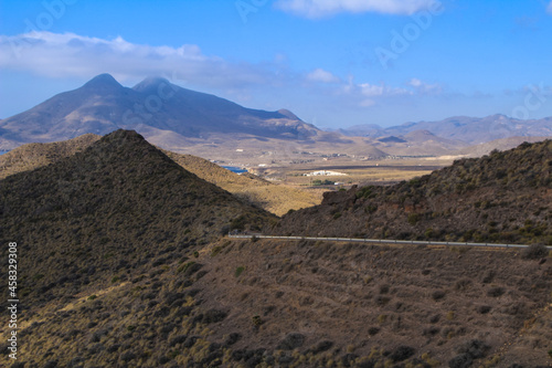 Beautiful view in Isleta del Moro, Cabo de Gata, Almeria