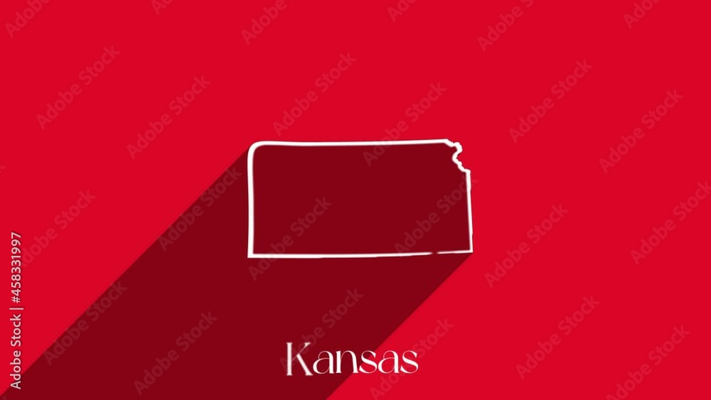 animated-line-map-showing-the-state-of-kansas-from-the-united-state-of