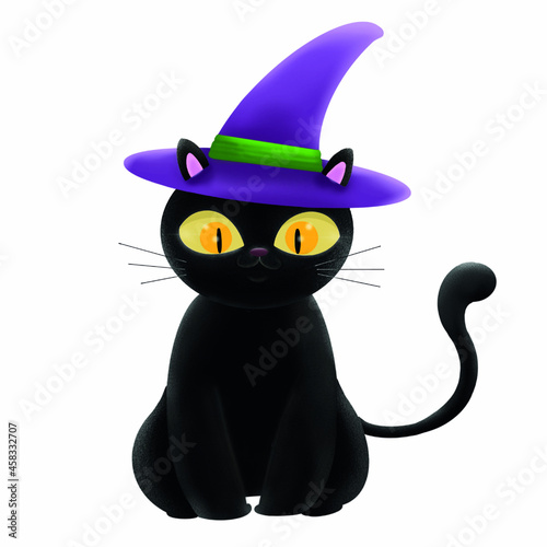 Black Cat Halloween Spooky 