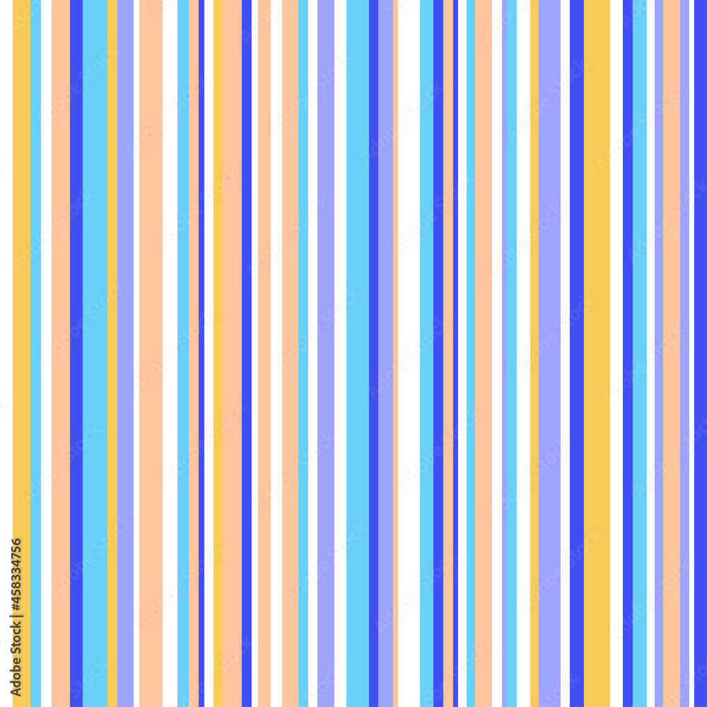 Seamless pattern with many lines. Striped multicolored background. Abstract texture. Geometric wallpaper of the surface. Print for polygraphy, t-shirts and textiles. Pretty texture. Doodle for design