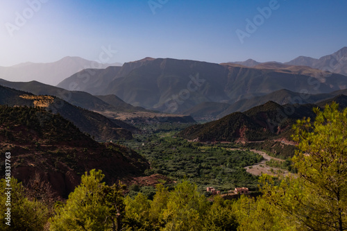 Valley in the morning