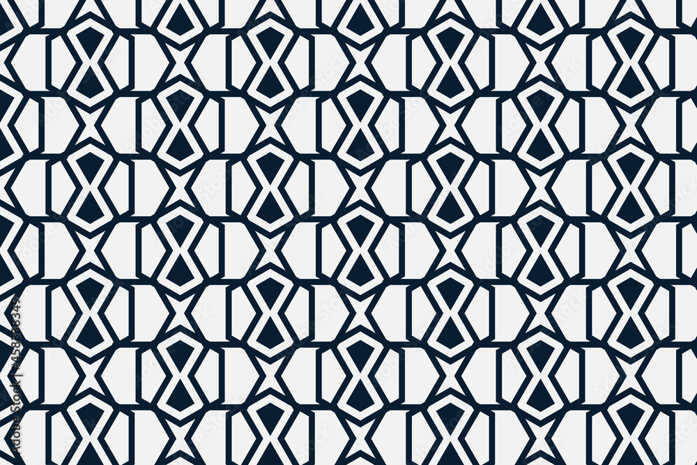 Abstract seamless geometric pattern design Abstract seamless geometric pattern design