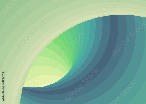 Color Swirl Warmhole Vortex Twist Generative Art background illustration
