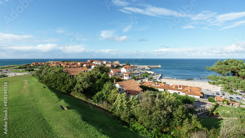 Comillas late summer sunset Cantabria photo