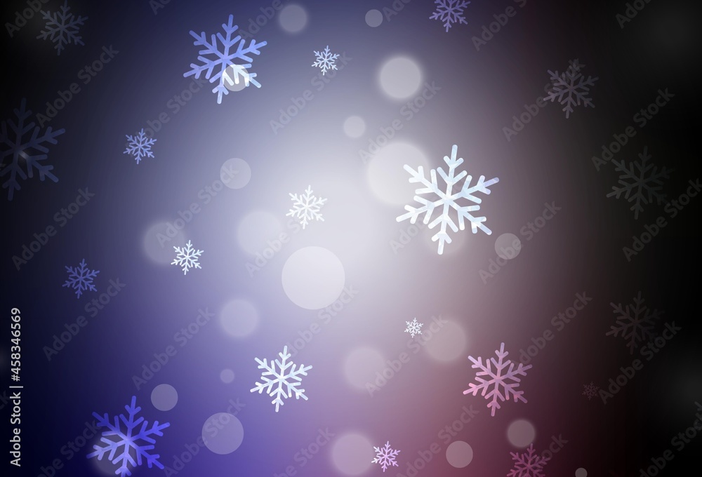 Dark Pink, Blue vector template in carnival style. Dark Pink, Blue vector template in carnival style.