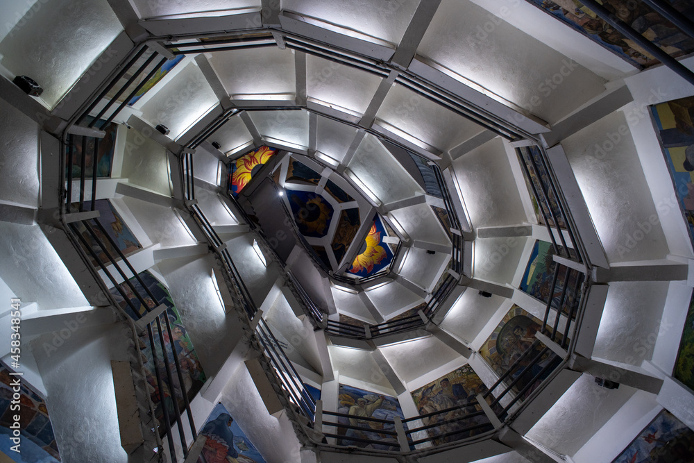 Fototapeta premium staircase in a building