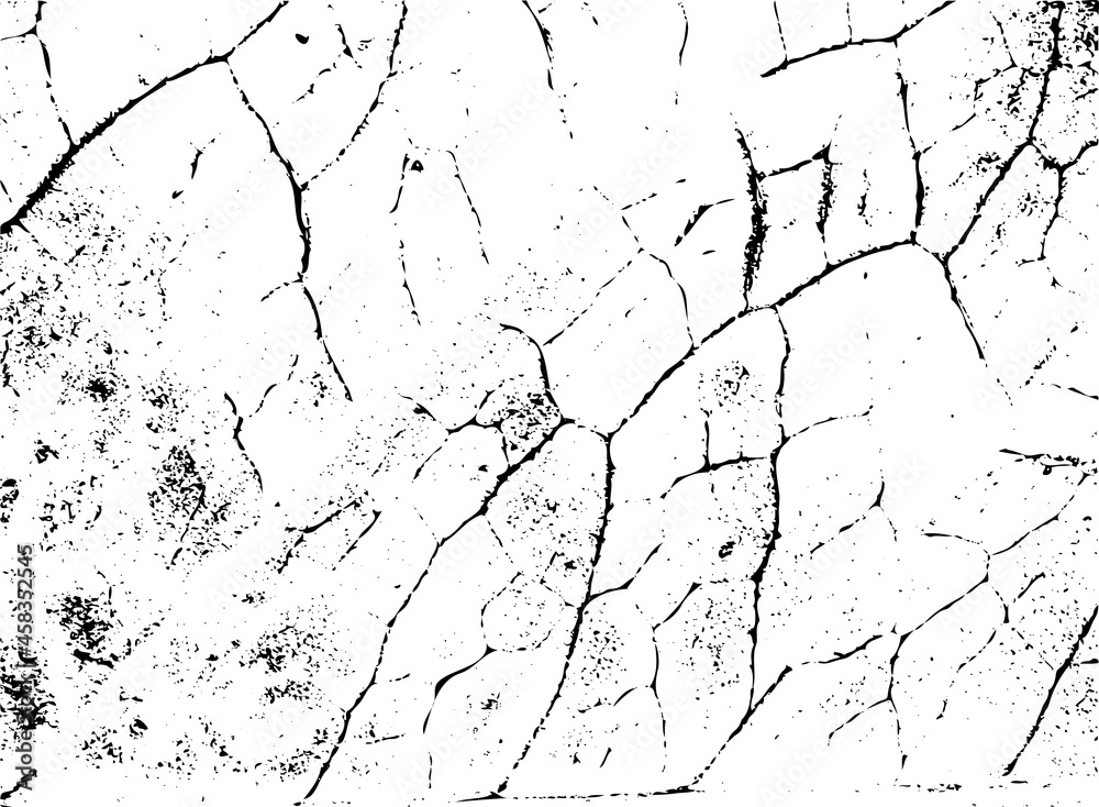 Damaged grunge structure. Cracked decorative vector background. Damaged grunge structure. Cracked decorative vector background.