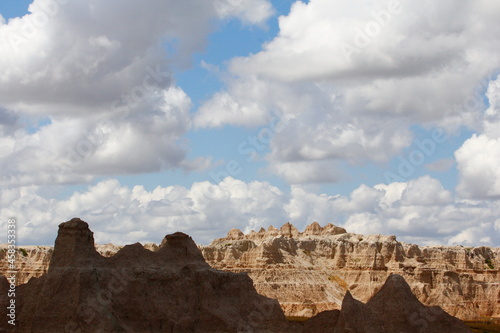 Views from the Notch Trail  Badlands National Park  South Dakota