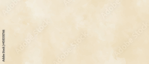 Vector watercolor texture. Hand drawn beige abstract vector illustration for background. Template for design. Vintage grunge surface. Empty blank. © Art Posting