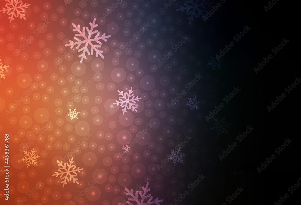 Dark Blue, Yellow vector layout in New Year style. Dark Blue, Yellow vector layout in New Year style.