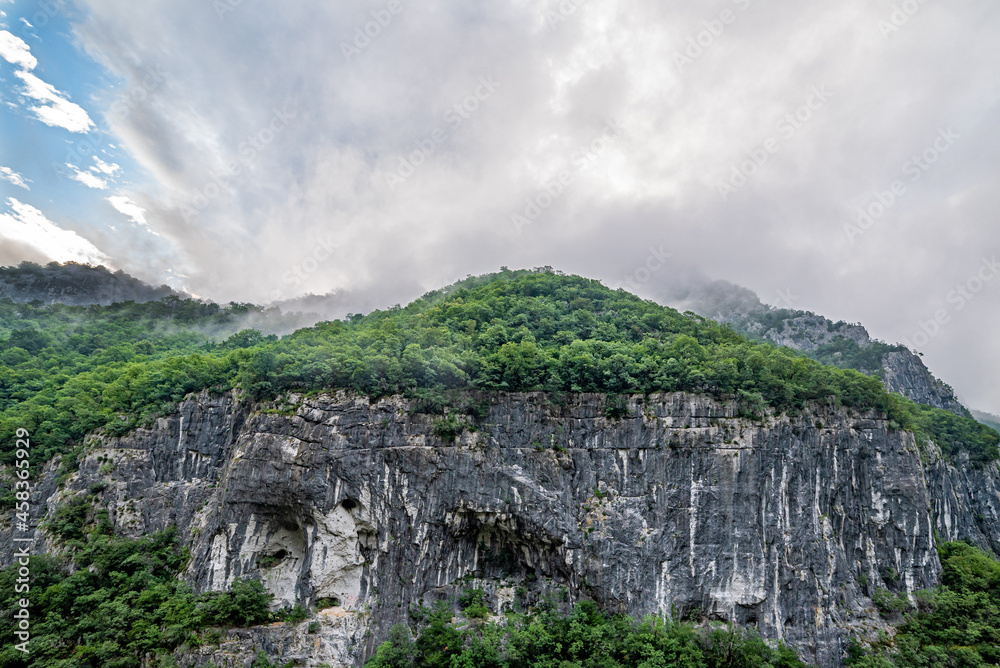 Beautiful Canyon of Moraca river, Montenegro or Crna Gora, Balkan, Europe