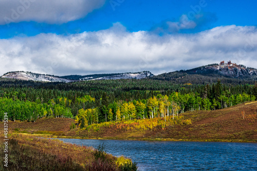 Autumn Colors Around Muddy Pass Lake in September