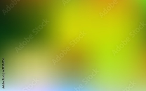 Light green, yellow vector blur layout.