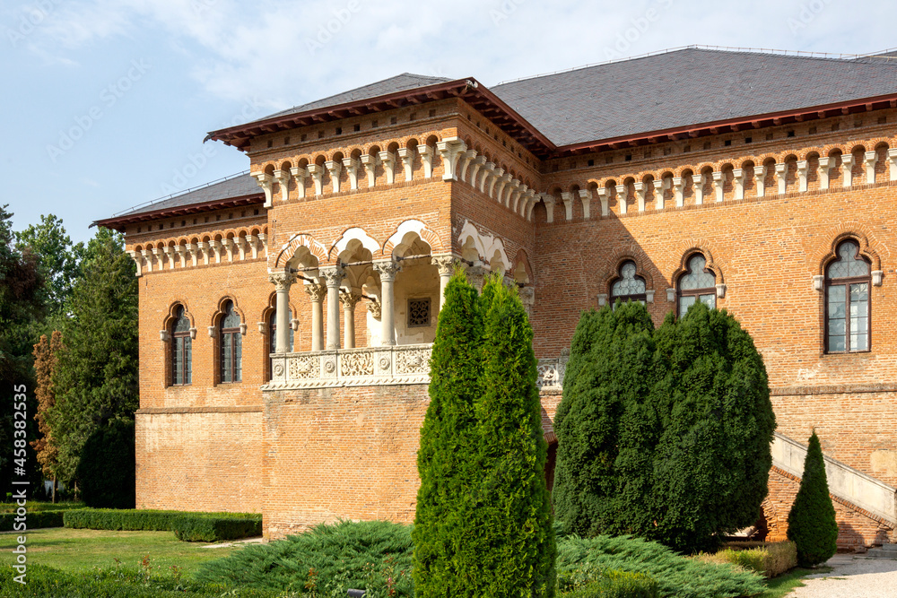 Amazing view of Mogosoaia Palace, Romania