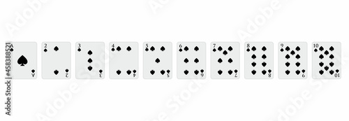 playing card icon  playing card vector sign symbol illustrations