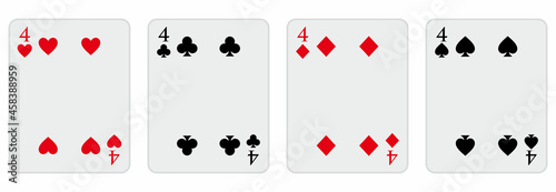 playing card icon, playing card vector sign symbol illustrations