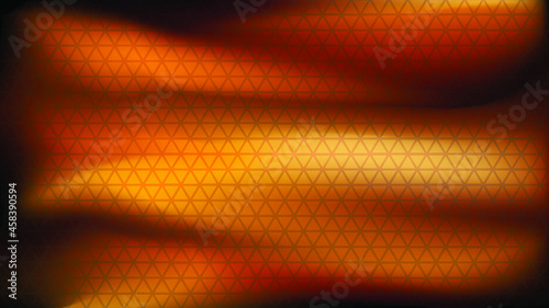 abstract vector background with waves orange , yellow , brown , black colors