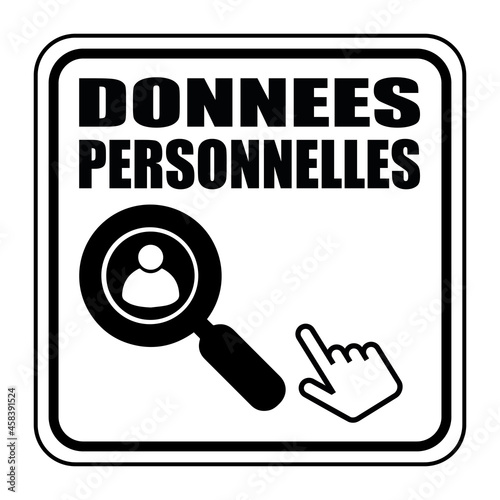 Logo données personnelles.
