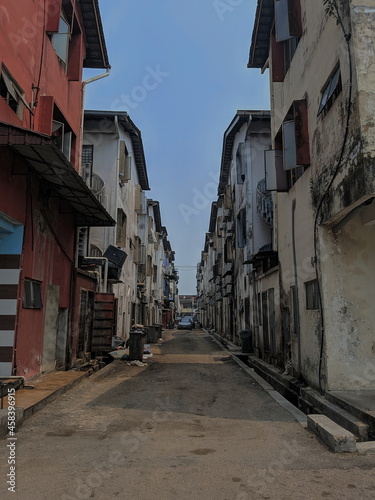 Empty Alley Amidst Buildings In City © firsta nisriina ariij/EyeEm